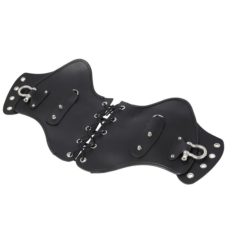 Motorcycle Universal Black PU Leather Heat Saddle Shield Deflectors For Harley Touring Sportster Dyna Honda Yamaha Suzuki Custom