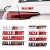 3D Metall Bil Styling RalliArt Frontgrill Emblem Bak Bagasjerom Merke Klistremerke For RalliArt Lancer Ralli Art 9 10 Asx