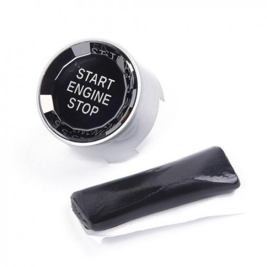 Silver Engine Start Button Replacement Kit for BMW F Chassis Series F10 F20 F30