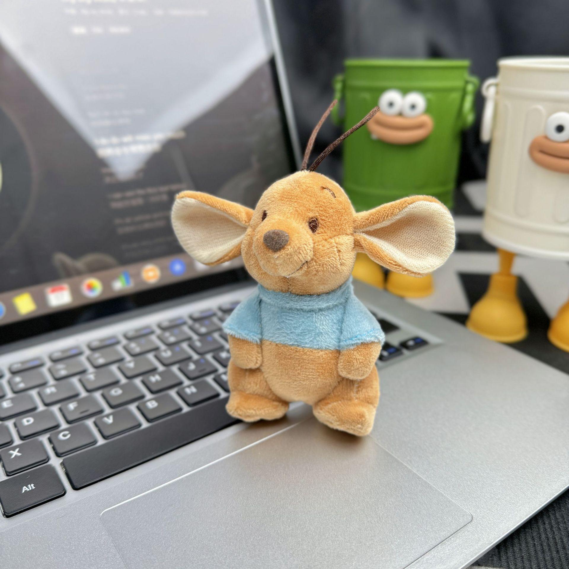 

Кулон-плюшевая кукла Маленький Боб в стиле Xiaohongshu - Милый хлопковый подарок для лучшей подруги