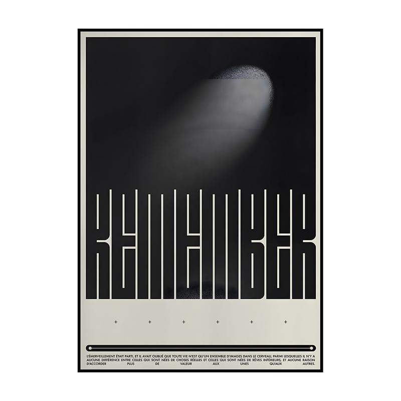 Vintage Abstract Sober Thoughts Classic Posters Print Mindstate Wall Art Canvas Painting for Living Room Bedroom Home Decor