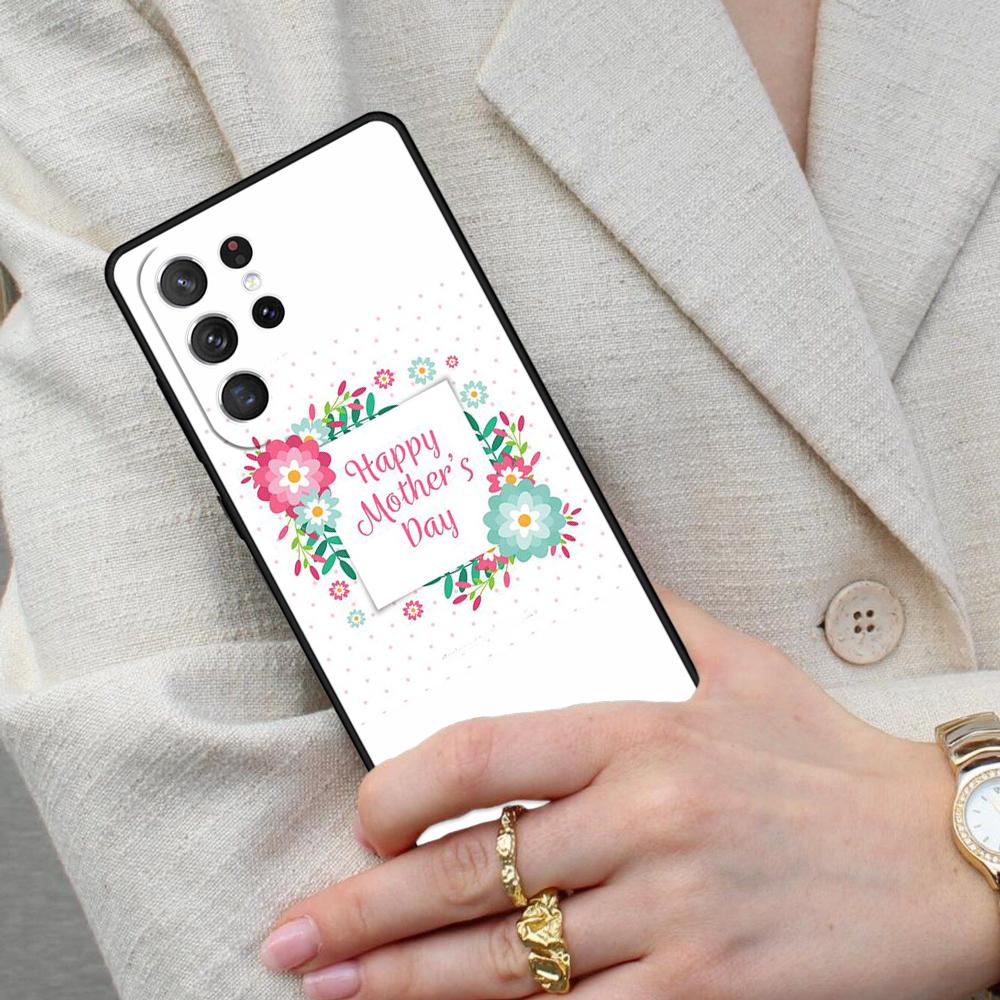 Mama Muttertag Handyhülle für Samsung Galaxy S26 Ultra S25 S24 S23 S22 S21 S20 Note10 Hülle