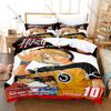Classic Board Game Anime Hikaru No Go 3PCS Bedding Duvet Cover + 2 Pillowcases Go Player Fan Quilt Set Classic Board Game