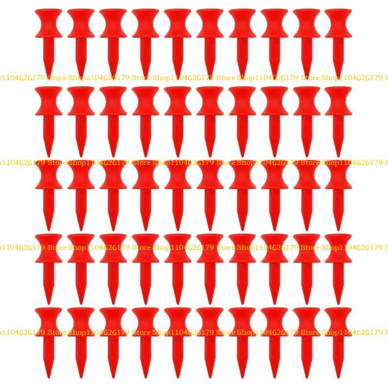 A1A2 50Pcs Eco-Friendly Golf-Tees Step Down Golf Sports Golf Stuff Plastic Step Tees