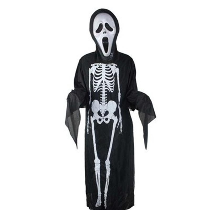 

Костюм Ведьмы Универсальный Вампир на Хэллоуин для вечеринок Идеально подходит для взрослых и подростков унисекс White