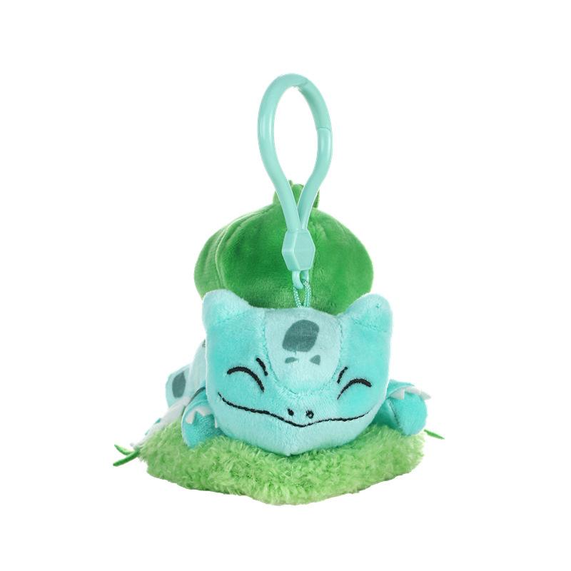 Manga Pikachu Keyring Gengar Togepi Sprigatito Mew Jigglypuff Mimikyu Filled Plaything Adorable Fluffy Keychain Plushies Ornament Favors