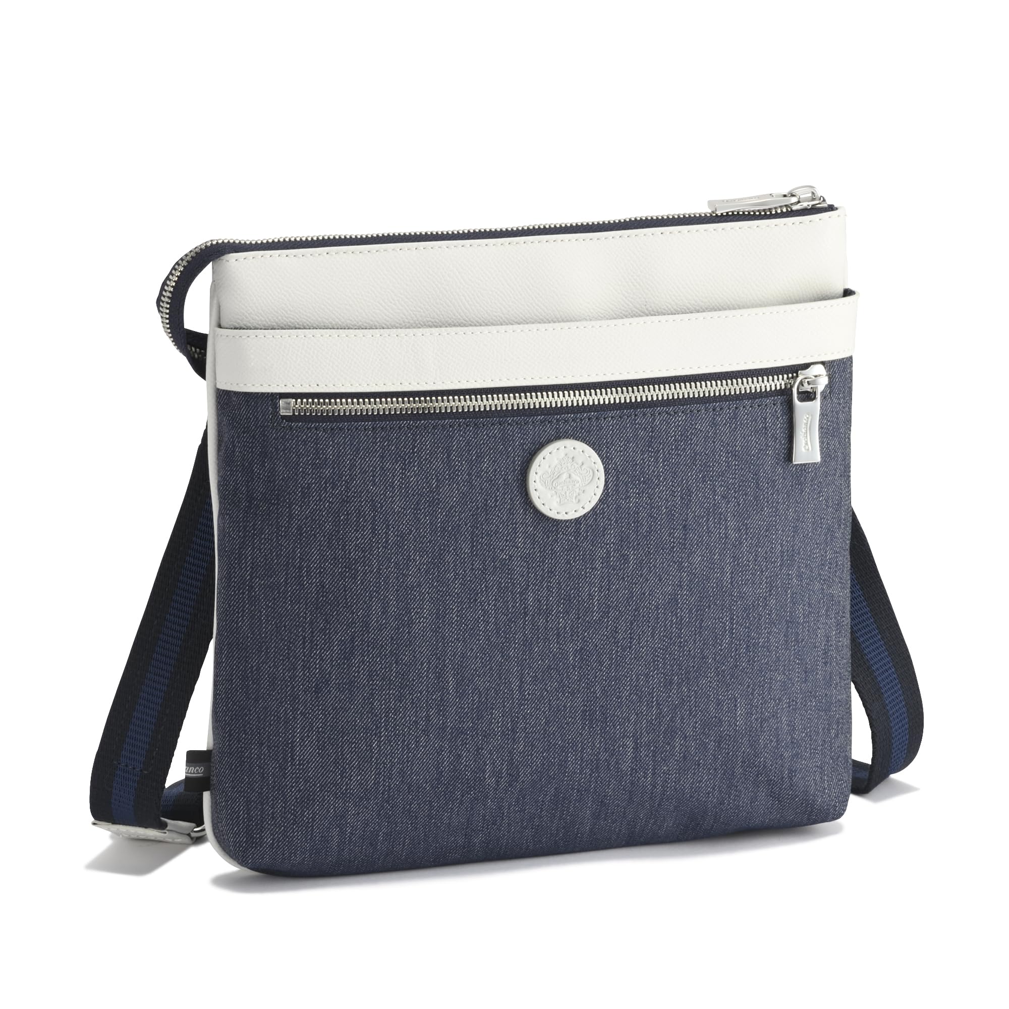 

Shoulder Bag Jeans 2 3L 420g Navy [Orobianco] No.93111 Men s Темно-синій