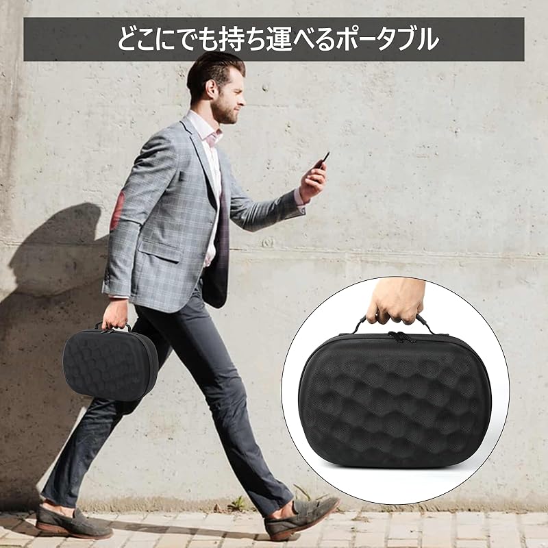 YipuVR Case Compatible Meta Quest 3/Quest 3S, Meta Quest 3 / Shockproof VR Travel Carry Case with Hard Shell Specifications for 3S, Quest 3S