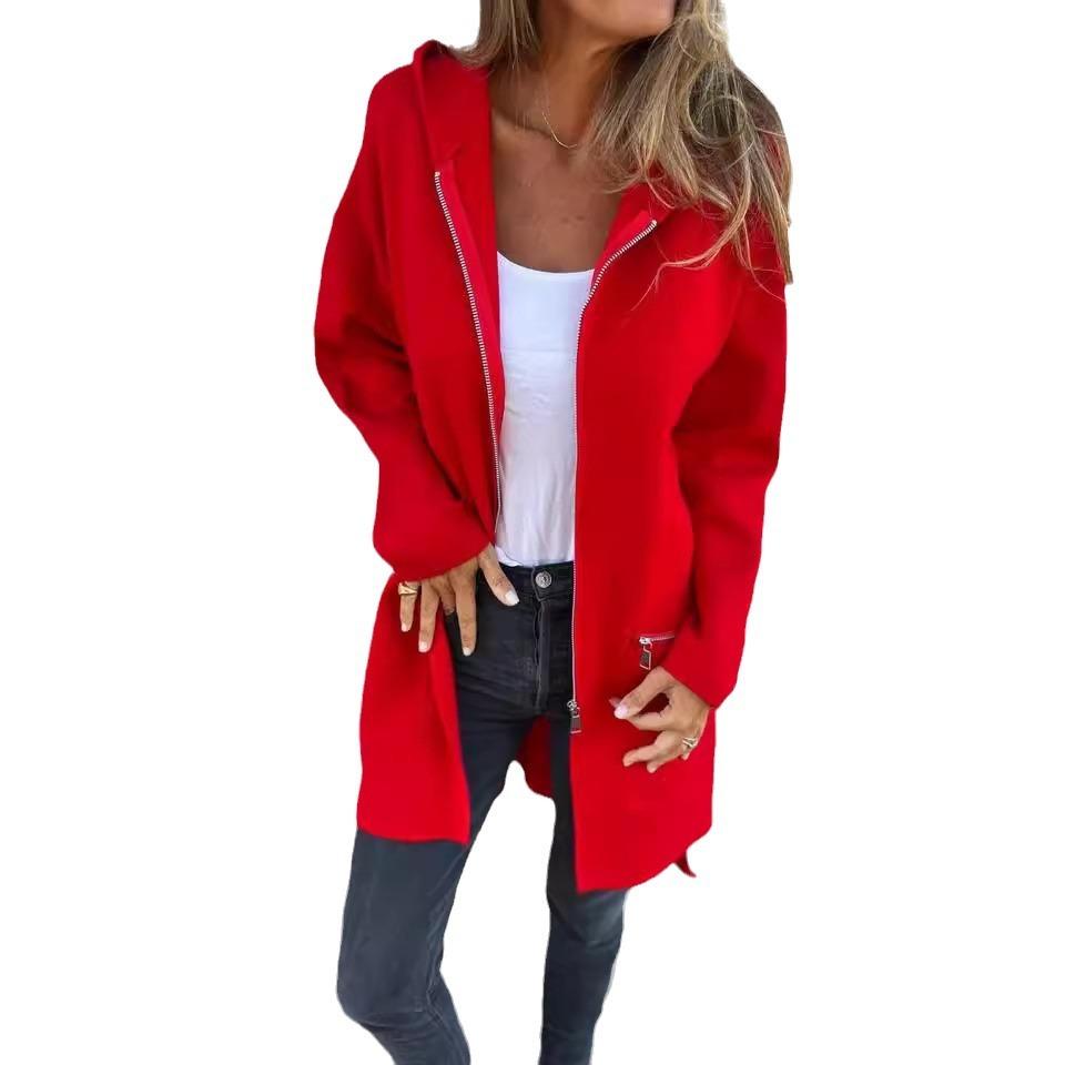 Women's Casual Long Sleeve Open Front Cardigan Sweater in Multiple Colors