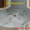 Portable Stainless Steel Steaming Rack for Outdoor Camping and Kitchen Use