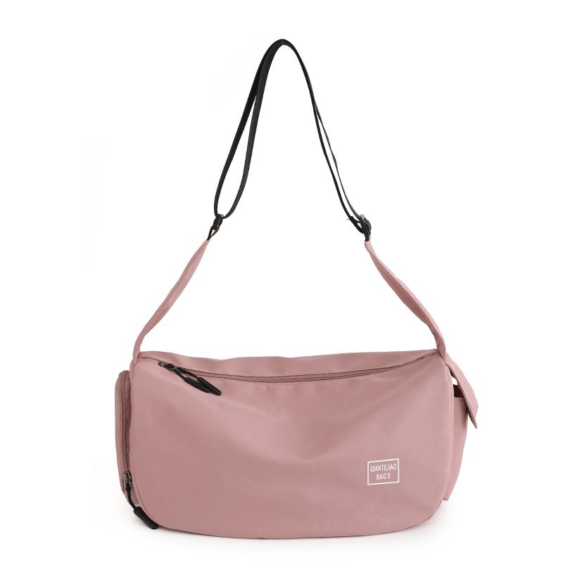 Sports Gym Duffle Bag, Lightweight Travel Crossbody Bag, Weekend Bag With Shoe Compartment