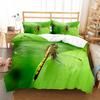 Dragonfly Duvet Cover Set Art Painting Animals Pattern King Queen Size Polyester Comforter Cover for Kids Boys Girls Bedding Set