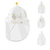 Anti-Droplet Newborn Protective Hat Breathable Fabric Kids Face Mask Hat  Spring Season