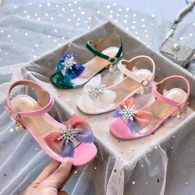 Girls Shoes Princess Summer Girls Soft-soled Sandals