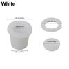 2 Sets Patio Umbrella Hole Loop& Cover Set Silicone Wedge For 2-2.5 Inch Hole Outdoor Table Umbrella Hole Ring
