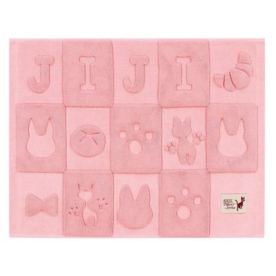 Senko Design Studio Delivery Service Silhouette Jiji Bath Approximately 45 X 60 Cotton 52145 (S.D.S) Kiki's Mat, Cm, Pink, Fabric,