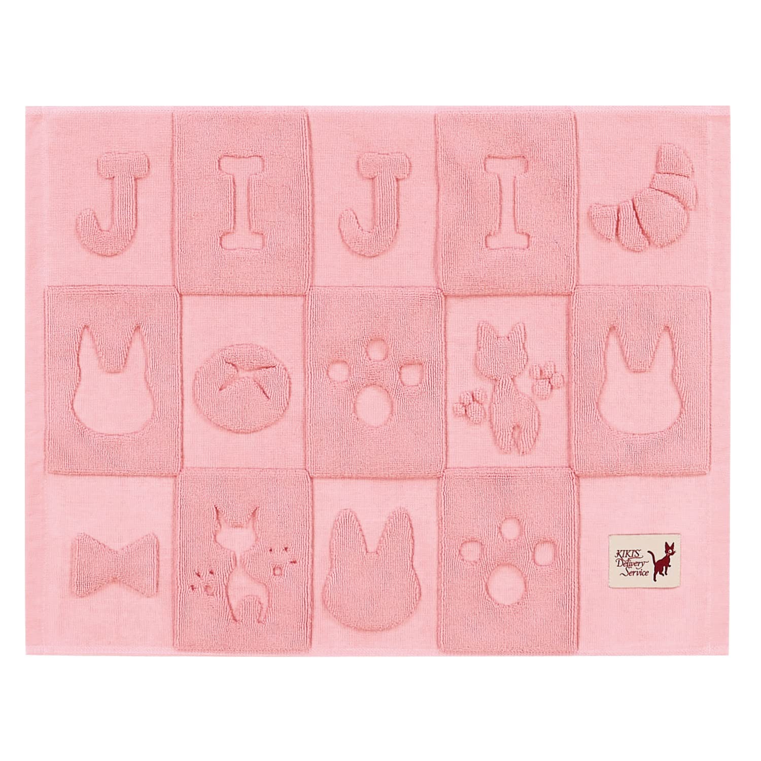 

Senko Design Studio Delivery Service Silhouette Jiji Bath Approximately 45 x 60 Cotton 52145 (S.D.S) Kiki s Mat, cm, Pink, Fabric,