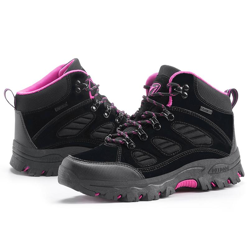 Brand Winter Women Ankle Outdoor Trekking Boots Hiking Shoes Woman Mountain Climbing Treking Sneakers Wandelschoenen Botas Mujer