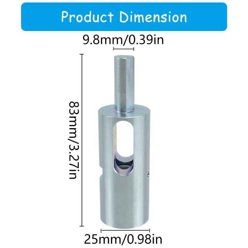 Drill Chuck Tool for 9 Gauges Twist Ties Twist Fence Tool Metal Fence Ties Drill Chuck Twist Ties Tool for Fixing Chain