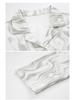 Women's Pure Cotton Long Sleeve Pajama Set - Loose Fit, Plus Size, for Autumn/Spring