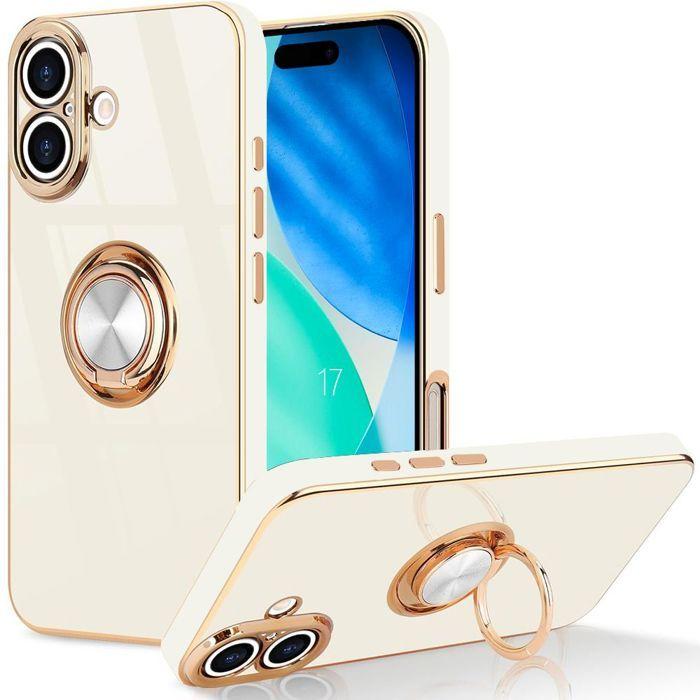 Coque de protection - BOOLING - iPhone 17 - Antichoc - Anti-Rayures - Slim Blanc