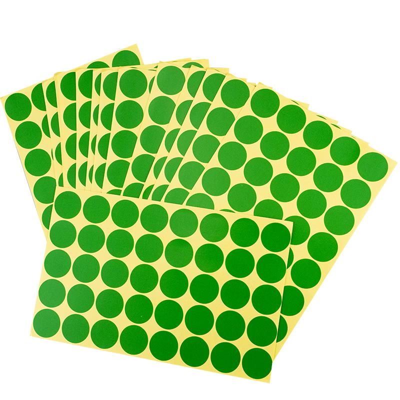 HAISIDIKE Self-Adhesive Round Dot Label Stickers
