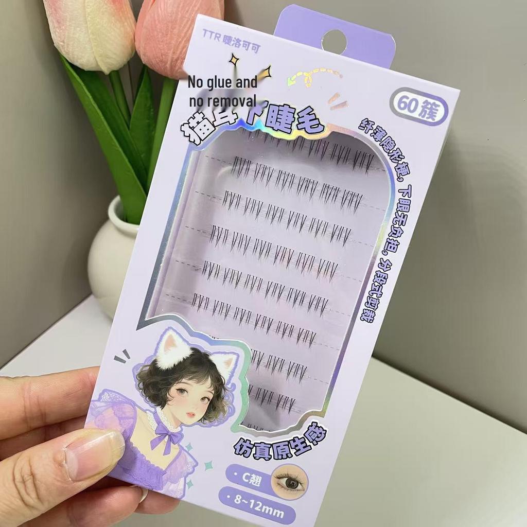 TTR Lash Rococo Glue-Free Natural False Eyelashes for Beginners