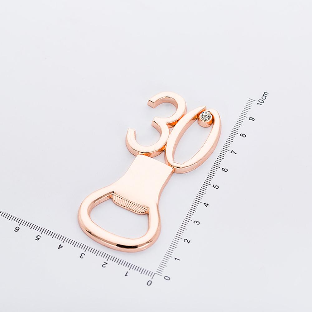 

Beer Opener Number Shape Bottle Opener Birthday Gift Wedding Anniversary Party Supplies Bar Tool Type 7