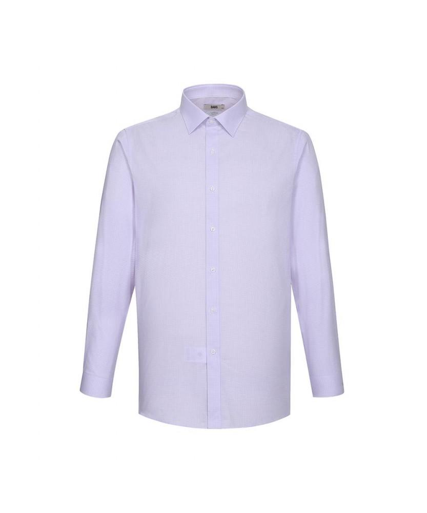Dagseusyeocheu 100% Cotton Micro Check Shirt_Dlp1Shdl221V1