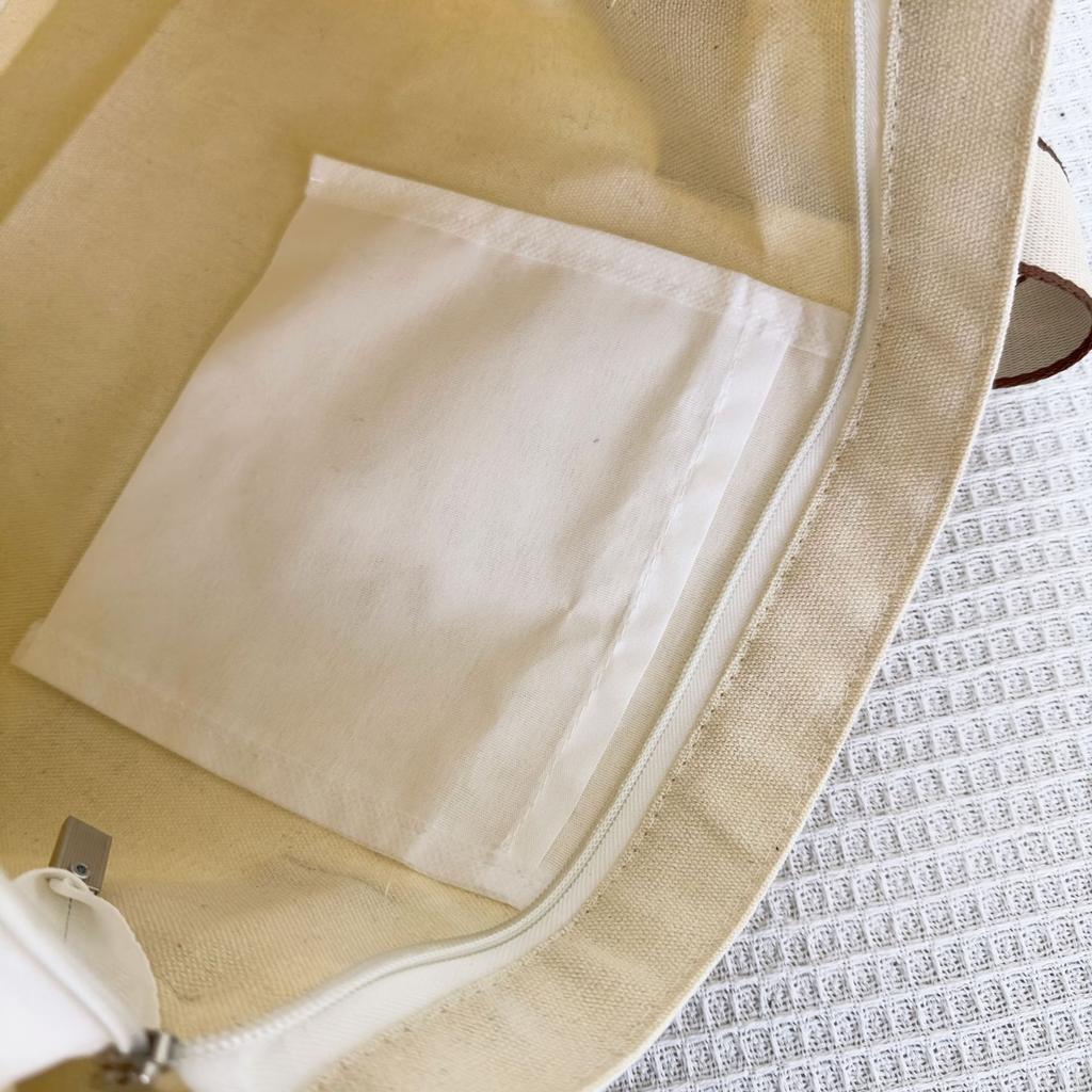 Canvas Printed Tote Bag Large Capacity Daily Shopping Bag Personalized Girls Shoulder Bag