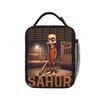 Tung Tung Sahur Calling Insulated Lunch Bags Thermal Bag Reusable,Meal Container Portable Tote Lunch Box Food Storage Bag