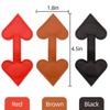 Leather Magnetic Bookmark Heart Shape Book Markers High Quality Page Divider  Reading Lovers Gift