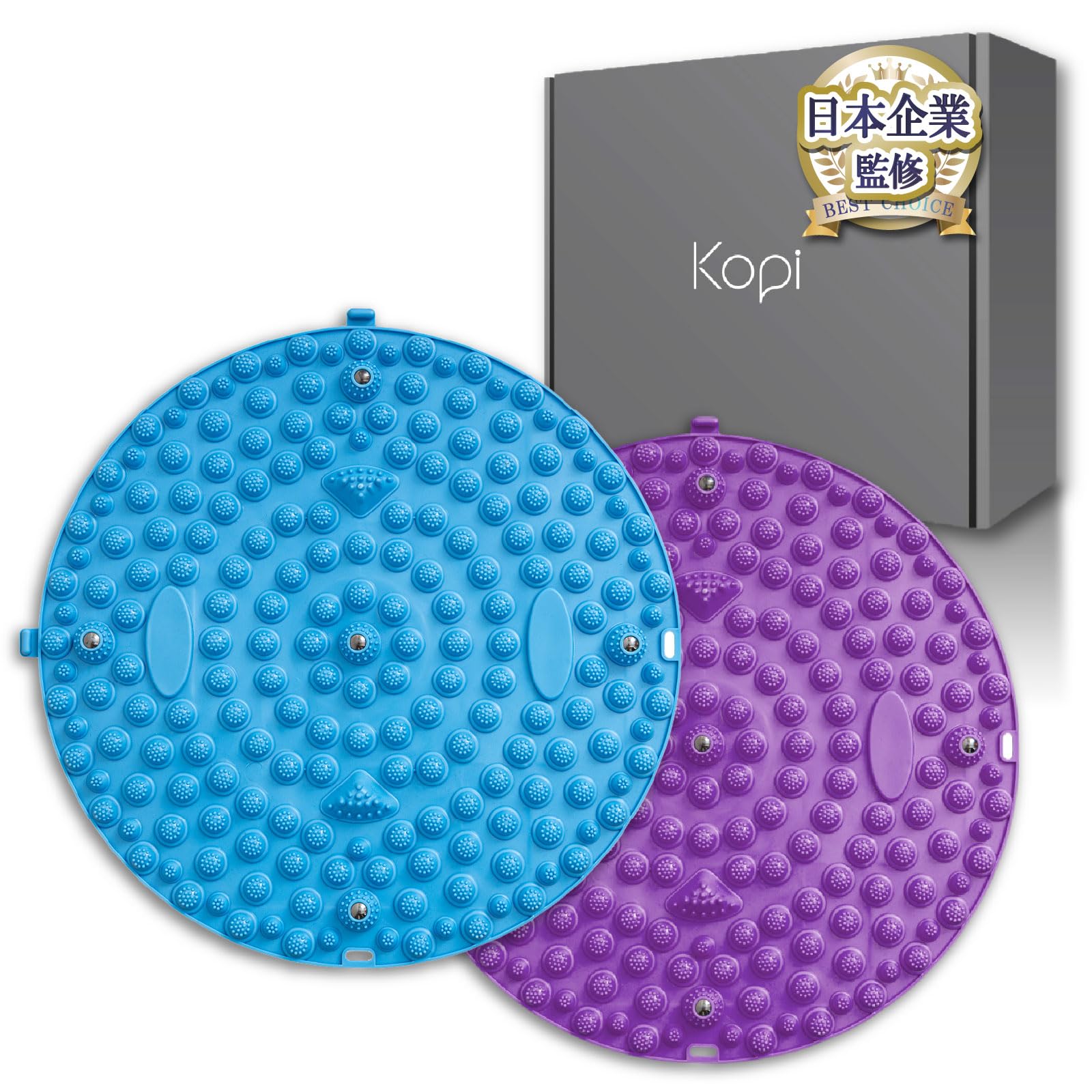 

Foot Reflexology Shiatsu Foot Healthy Foot Aqua Blue Mat, Board, Massage, Tread, Diet, Lightweight, Compact, Massager, Circular, Exercise,