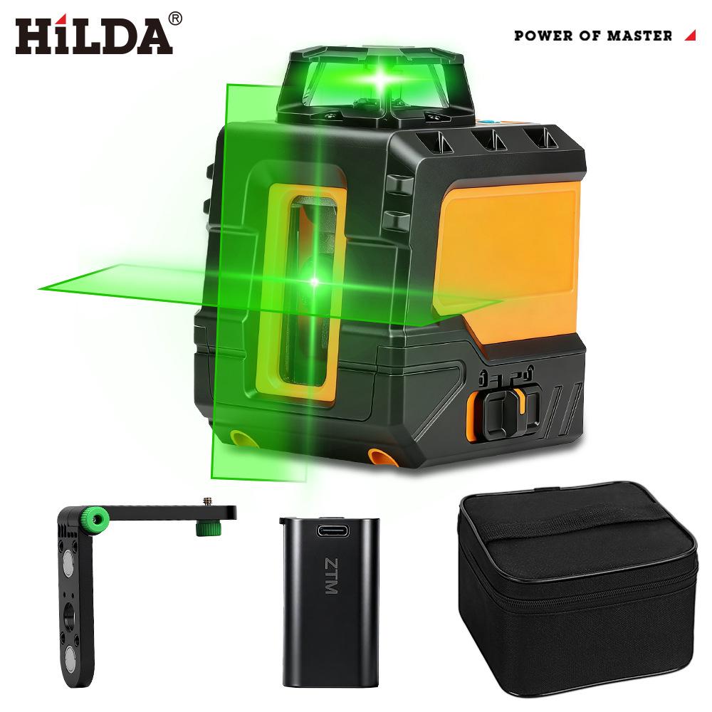 Green Laser 5-Line Mini Display Level – High Precision, High Brightness, Automatic Leveling