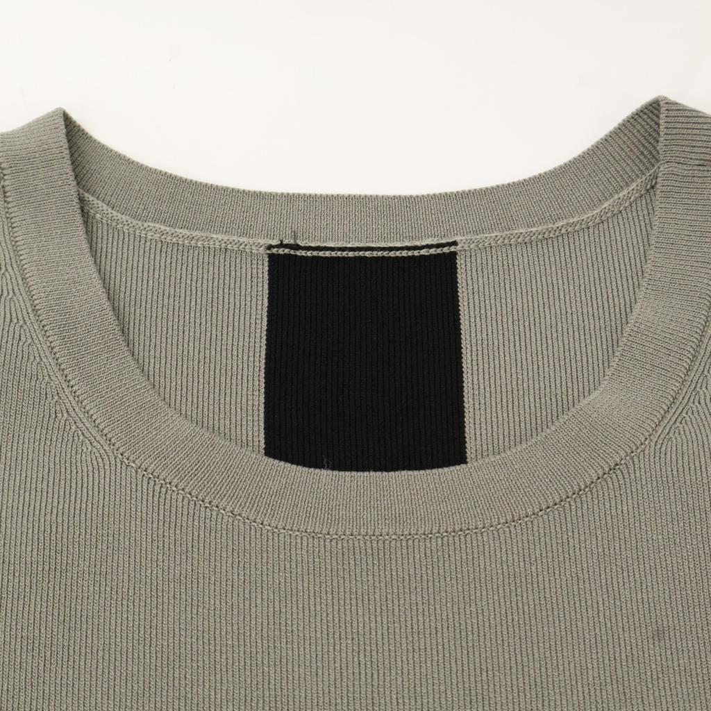 Adore 24-year-old Grey High Gauge Stretch Switching One-piece Dress Dress 38 grayUsed