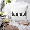 JUL  Giant Glove JUL Square Pillowcase Pillow Cover Polyester Cushion Zip Decorative Comfort Throw Pillow for Home Living Room