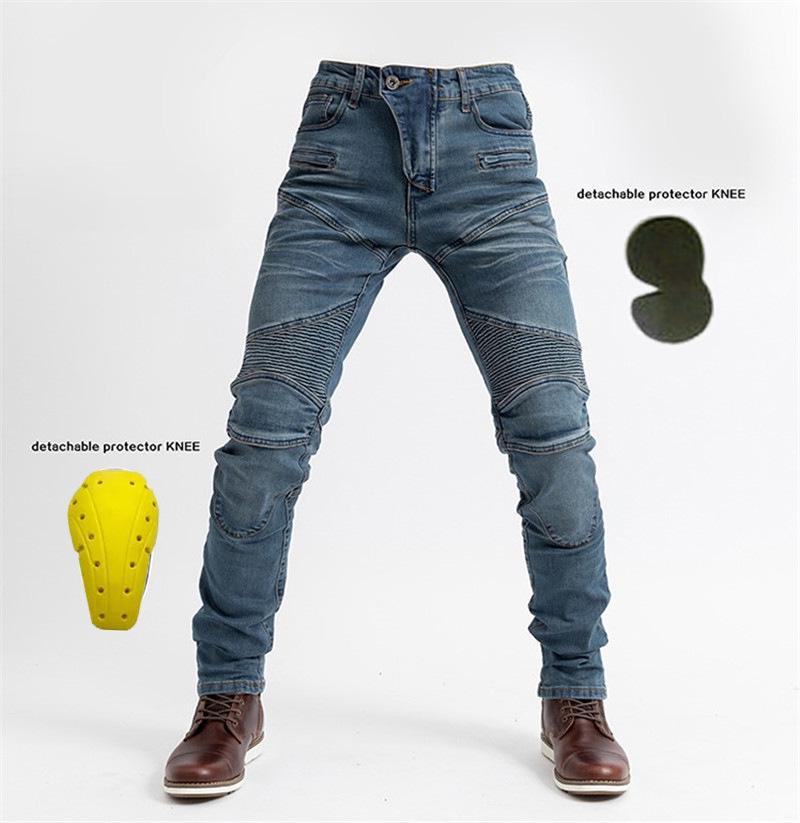 Motorcycle PK718 Anti-fall Slim Fit Racing Protective Pants