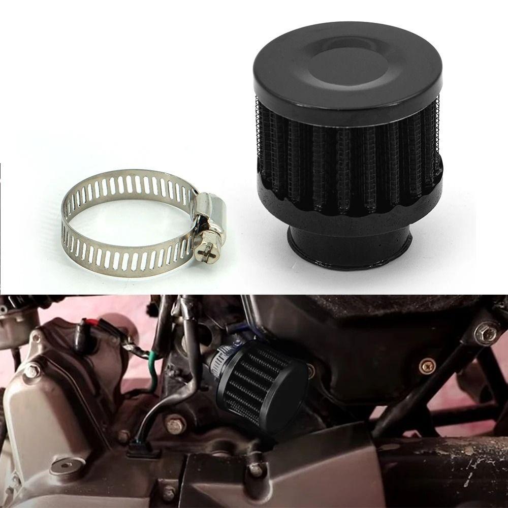 12mm Small Universal Air Filter High Flow Air Intake Filter Mushroom Head Filter  Engine Upgrade