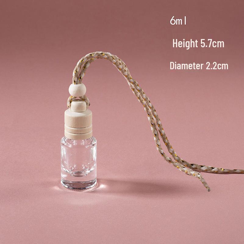10ml Clear Car Diffuser Bottle with Lanyard for Aromatherapy
