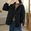 Giacca in Cotone con Cappuccio Ispessita Stile Coreano Invernale da Donna 2025 - Capo d'Abbigliamento Caldo Retrò Letterario