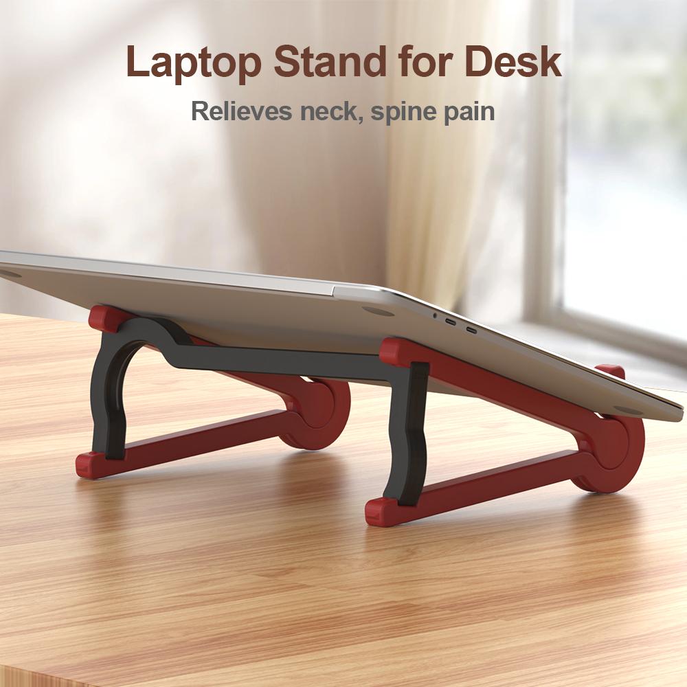Xiaomi Ergonomically designed height laptop stand, portable desktop detachable s9  laptop stand, suitable for forMacBook, Pc - sturdy and d