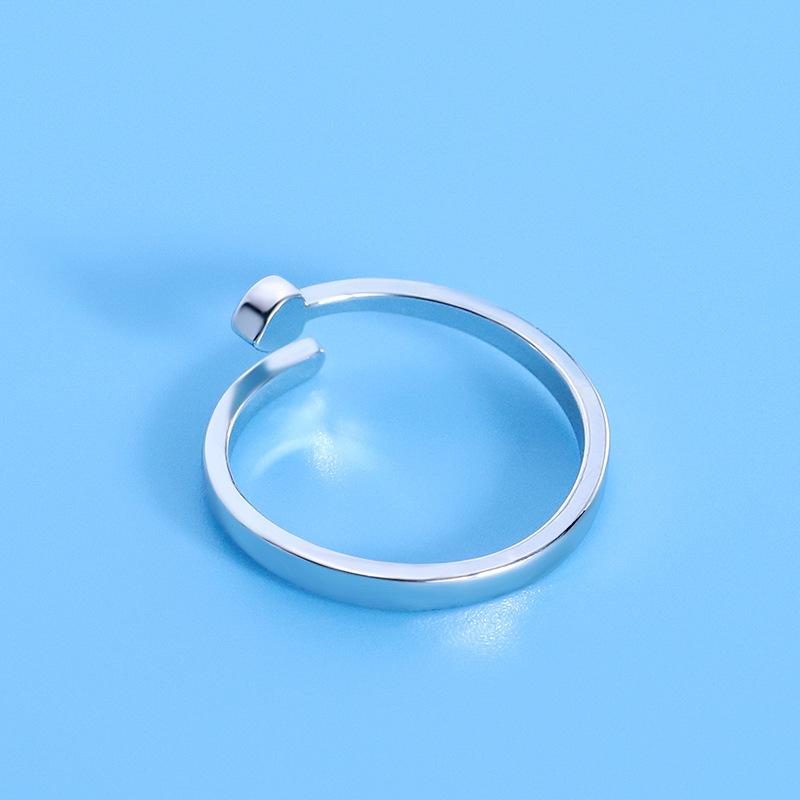 Lindon Classic Copper Alloy Zircon Ring Ladies Jewelry Wedding Promise Party Gift