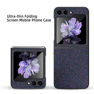 GKK For Samsung Galaxy Z Flip5 5G Glitter Design Phone Cover Anti-Scratch Hard PC Phone Case
