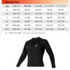 Pulia Unisex Long Sleeve Split Wetsuit Top