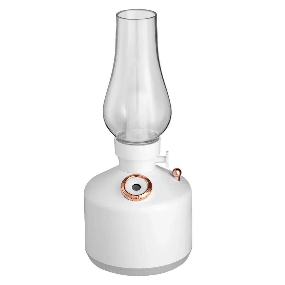 Xiaomi New Candlelight Retro Lamp Air Humidifier Wireless Aroma Diffuser Rechargeable Essential Oil 7 Color Lights Cool Mist for Home