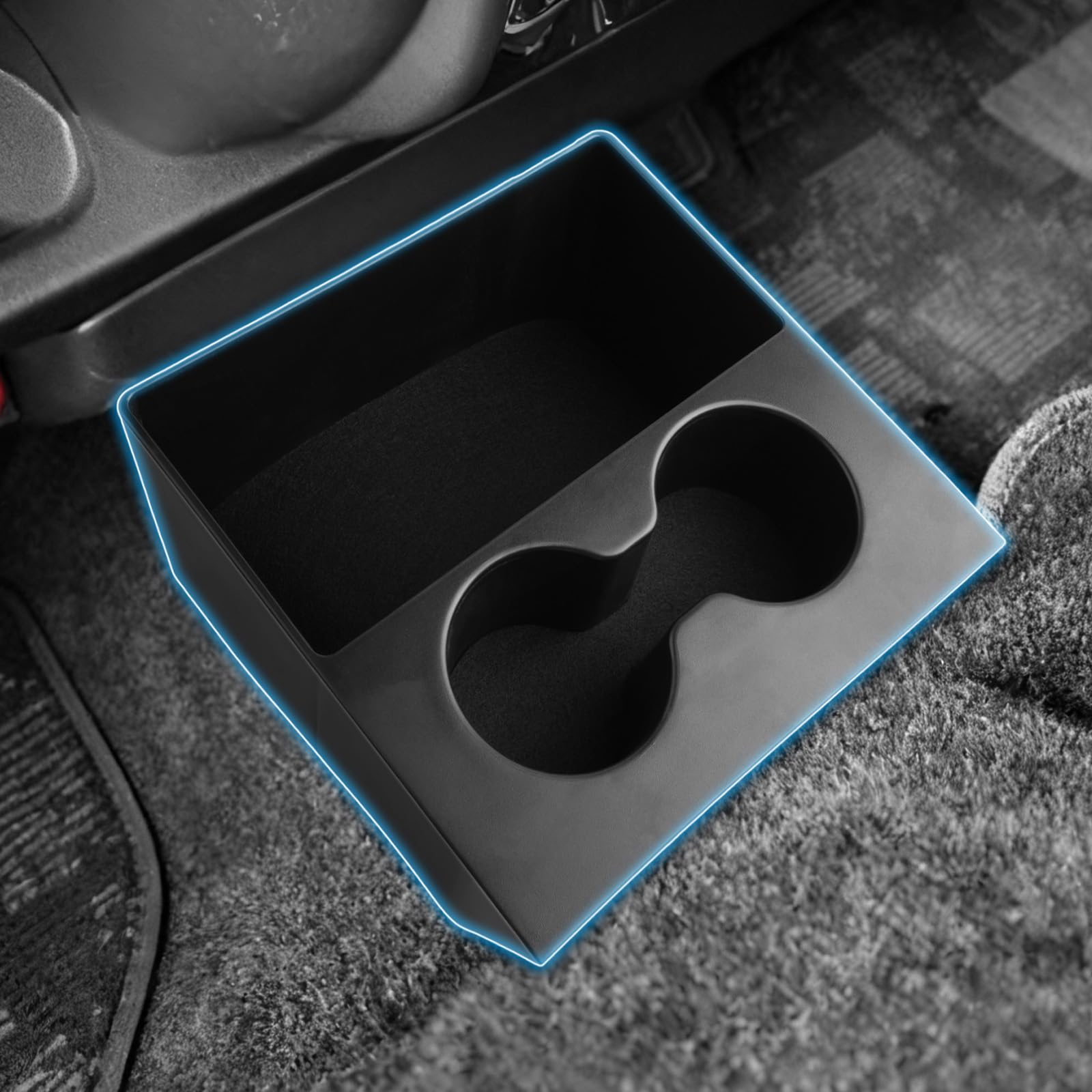 

BIXUAN Toyota Hiace 200 Series Late 3rd 4th 5th and 6th Generation Models Console Box with Cup Drink Foot Custom Parts and Convenient (2012.5~)