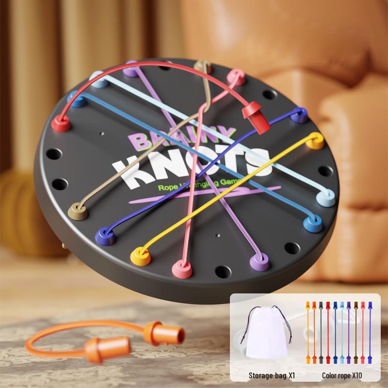 

Распутай веревку: Детская развивающая игра для логического мышления и концентрации