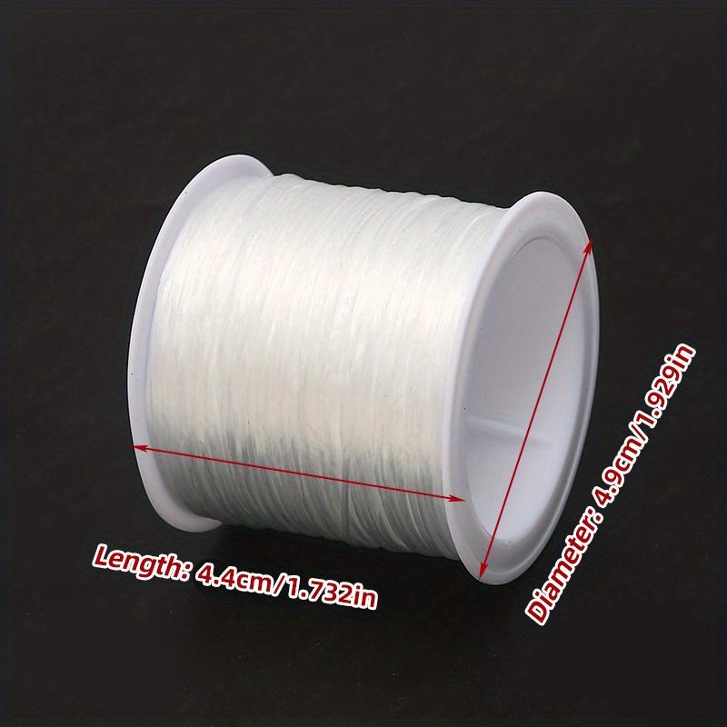 

Elastic String for Bracelets, Elastic Bracelet String Beading String Jewelry String Stretch Cord for Bracelets, Jewelry Making, Beads Beading белый
