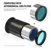 Eyepiece Lens 1.25inch 25mm for Plossl 40° Apparent Field 4 Astronomy Accessories Top Sale