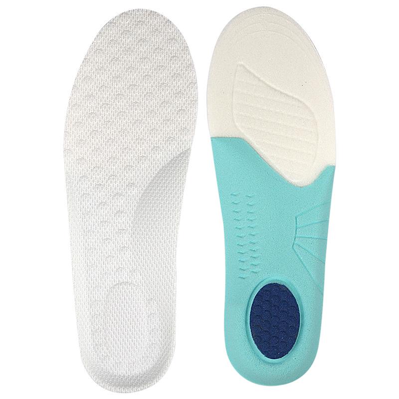 

Kids Sports Insoles: Soft, Shock-Absorbing, Full Cushion, Lightweight, Non-Slip, Wear-Resistant, and Cuttable. 34-37 білий
